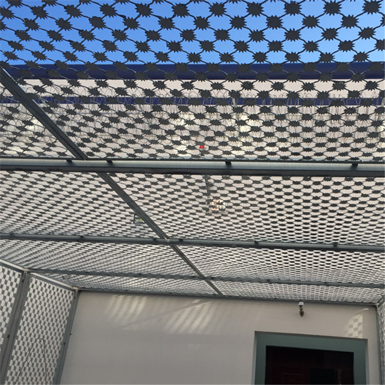 梅花刺鋼網墻案例展示圖片1