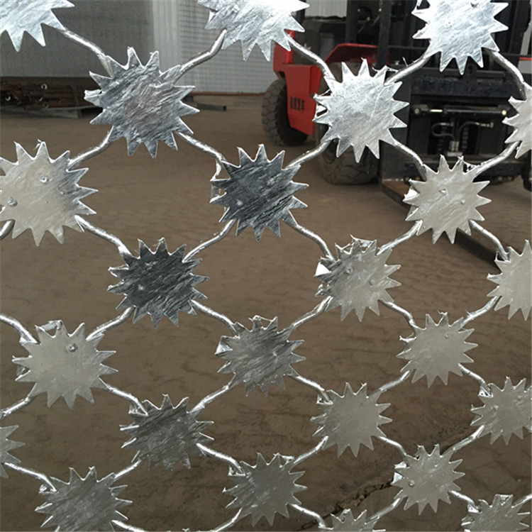 梅花刺鋼網墻案例展示圖片2